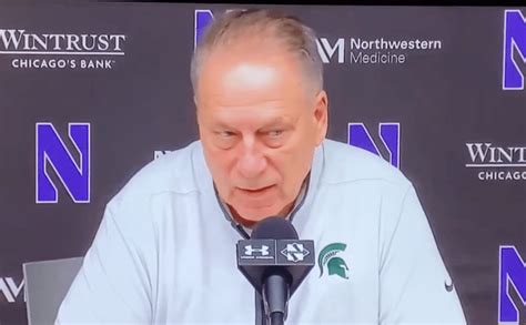 Video Tom Izzo Press Conference Meltdown Is Going Viral The Spun