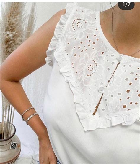 Blusas Blancas De Broderie Atelier Yuwa Ciao Jp