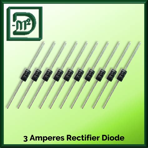 3 Ampere Rectifier Diodes 1N5401 1N5402 1N5404 1N5408 10pcs