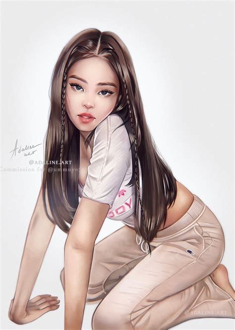 Jennie Kim Fanart Blackpink Fashion Girl Fan Art