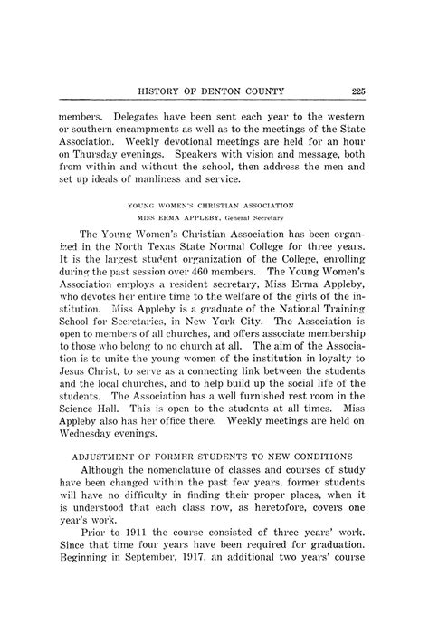 History and Reminiscences of Denton County - Page 225 - The Portal to