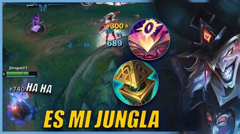 BUILD SHACO SUPPORT TENEMOS EL CONTROL De TODA La JUNGLA ENEMIGA