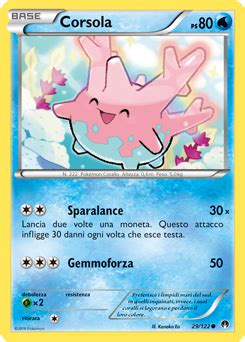 Corsola Turbocrash Pok Mon Central Wiki