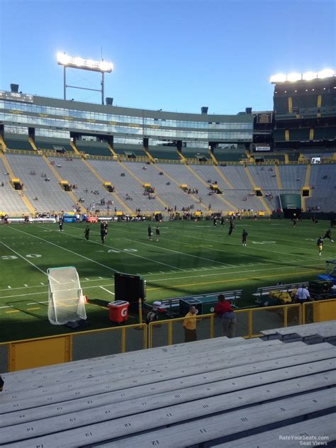 Lambeau Field Section 116