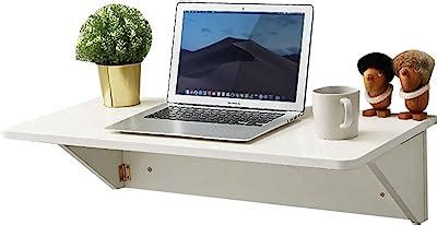 TANGKULA Wall Mounted Drop Leaf Table Simple Floating Folding Laptop