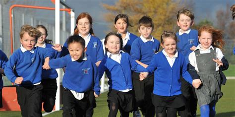 A Mile A Day For Burnfoot Pupils The Daily Mile Us