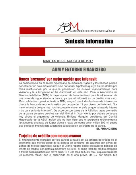 Pdf Banca Presume Ser Mejor Opci N Que Infonavit Scotiabank