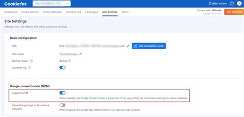 Implementing Google Consent Mode Using CookieYes CookieYes