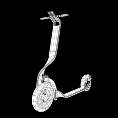 Archivo STL Scooter eléctricoObjeto de impresión 3D para descargarCults