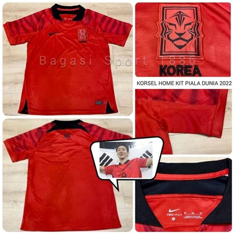 Jual Jersey Kit Shirt Baju Bola Football Soccer Negara Timnas Korea