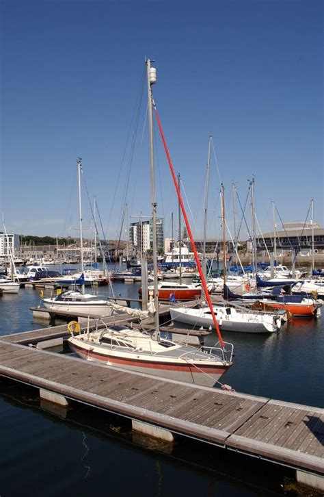 Plymouth Harbour stock image. Image of crowded, harbour - 1092613