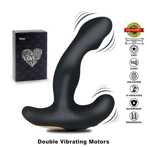 Tap N Anal De Vibraci N De Doble Motor Para Hombres Juguetes Sexuales