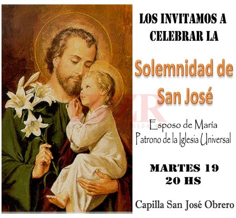 Saber Mas Santa Fe Solemnidad de San José Esposo de la Virgen María