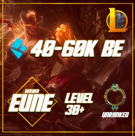 League Of Legends Konto 30 Lvl Smurf Eune 40 60k Busko Zdrój Kup