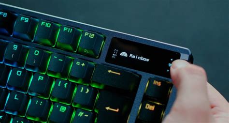 Asus Rog Azoth Teclado Mecánico Compacto Con Pantalla Oled