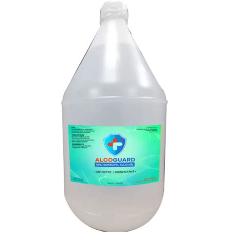 Alcoguard 70 Isopropyl Alcohol Antiseptic Disinfectant 1 Gallon Lazada Ph