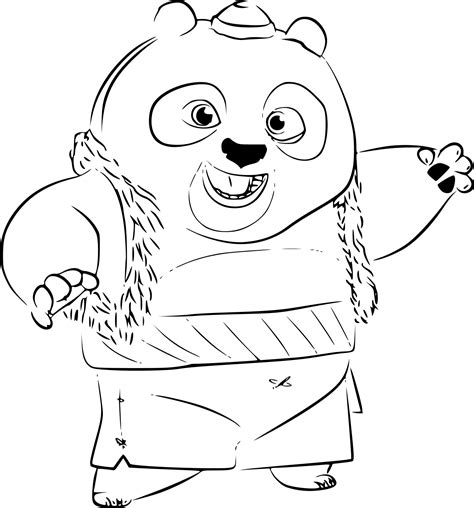 Coloriage Kung Fu Panda 3 Des Milliers De Coloriage Imprimable