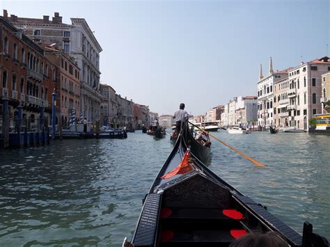 Fotos Gratis Mar R O Canal Veh Culo Italia Venecia Camino