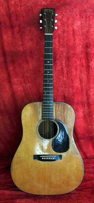 Martin 1944 D 18 Acoustic Mahogany Body Ebony Fingerboard Martin