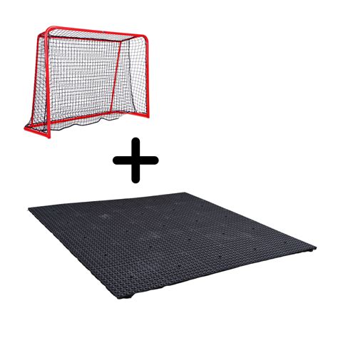 FLOORBEE RUNWAY 2.0 TRAINING ZONE 2m² Floorball training surface with ...