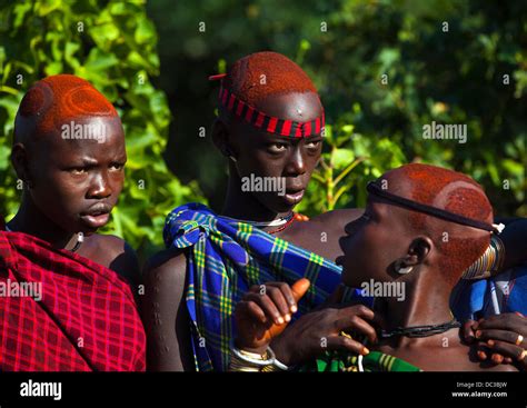 Bodi Tribe Women, Hana Mursi, Omo Valley, Ethiopia Stock Photo - Alamy