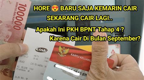 Hore Pkh Cair Lagi Hari Ini Apakah Ini Pkh Tahap Karena Cair Di