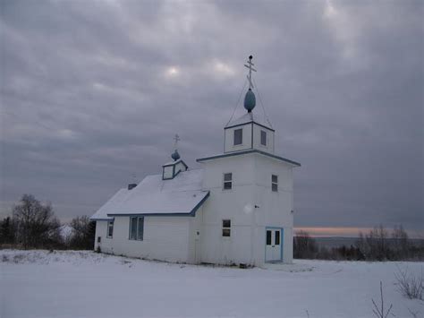 Wildfire threatens Tyonek, Alaska - Orthodox Church in America