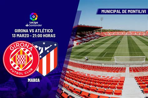 LaLiga Santander Girona Atlético horario y dónde ver en TV hoy el