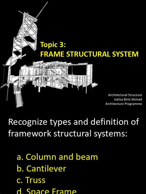 topic  framework structure