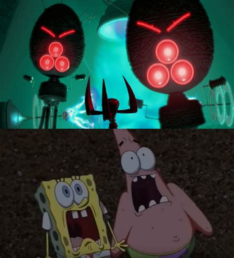 Aliens Frighten Spongebob And Patrick By Sstanford2 On Deviantart