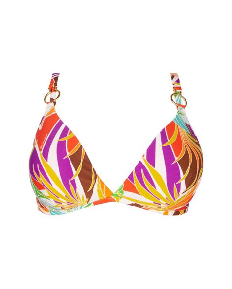 Buy Tri Ngulo Bikini Sin Aros Lise Charmel Sizes C Colour Mandarine