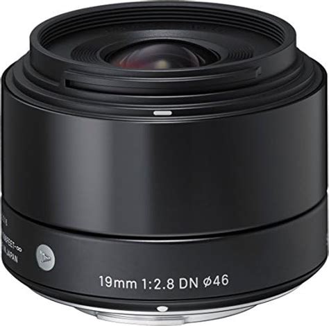 Sigma Objectif Mm F Dn Art Monture Micro Noir Amazon Fr