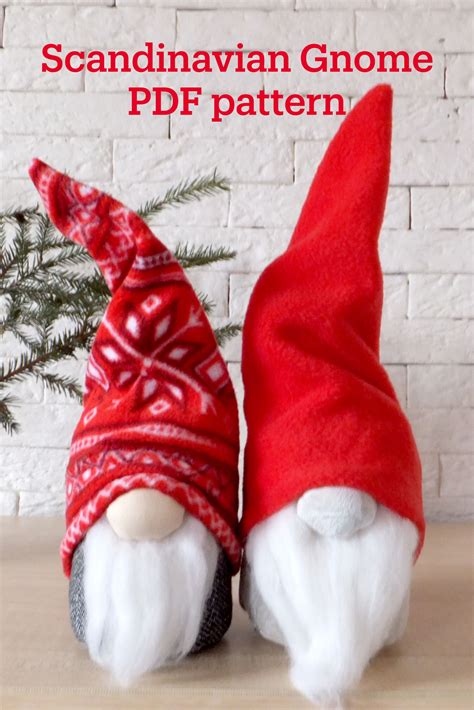 Gnome Sewing Pattern Free