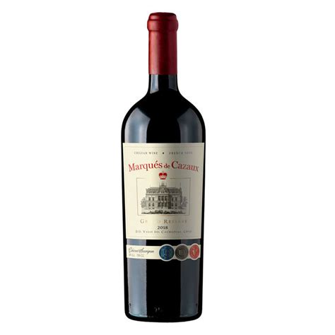 Booz Cl Vino Marques De Cazaux Gran Reserva Cabernet Sauvignon 750cc