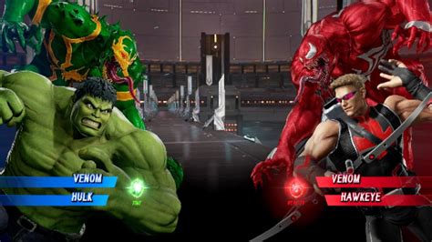 Venom Hulk V S Venom Hawkeye Very Hard AI Marvel Vs Capcom