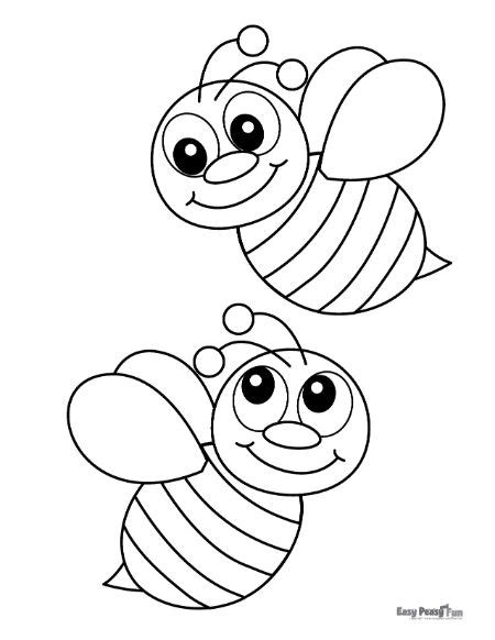 Bee Coloring Pages Free: Unleash Your Creativity with Buzzworthy Designs