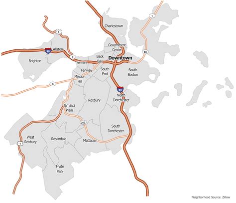 Boston Neighborhood Map Gis Geography