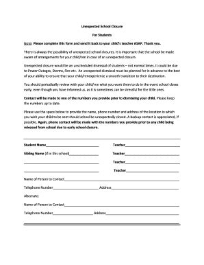 Fillable Online Egwps Ednet Ns Please Complete This Form And Send It