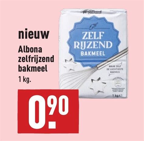 Nieuw Albona Zelfrijzend Bakmeel Kg Aanbieding Bij Aldi