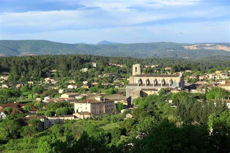 Vue Lorgues Ville De Lorgues