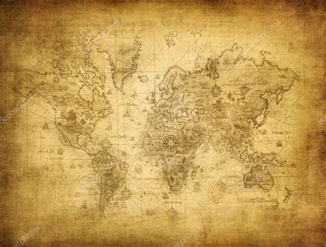 Ancient Map Of The World — Stock Photo © Javarman 17150093