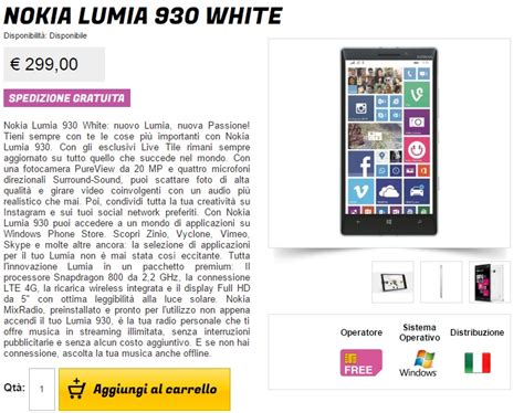 Lumia 930 NoBrand Italia Da GliStockisti A 299 Plaffo