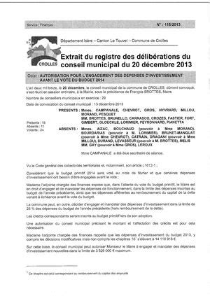 Calam O Crolles Deliberation Autorisation Pour L