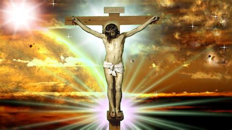 Jesus On The Cross Wallpapers Top Free Jesus On The Cross Backgrounds Wallpaperaccess