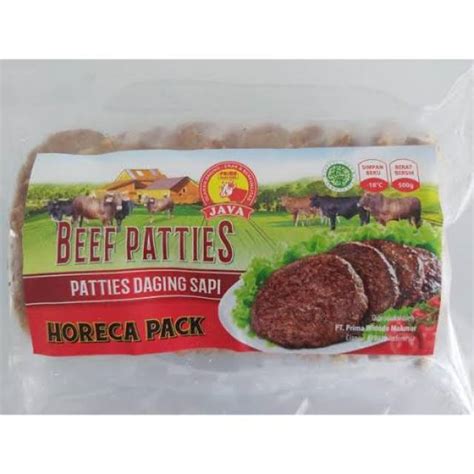 Jual Beef Patties Daging Sapi Java Beef Burger Shopee Indonesia