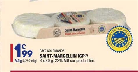 Promo Pays Gourmand Saint Marcellin Igp Chez Aldi ICatalogue Fr