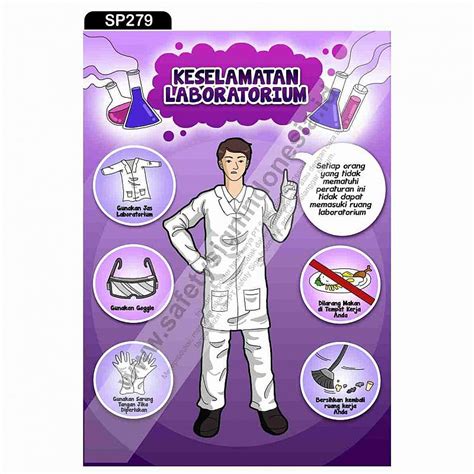 Safety Poster Chapter I Keselamatan Laboratorium Sp Safety