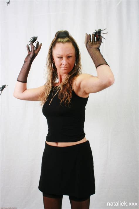 Amazing Mature Babe Natalie K Strips And Fingers Herself For Halloween Pichunter