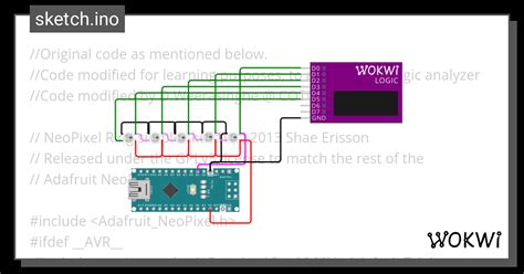 Logic Analyzer Ws A Wokwi Esp Stm Arduino Simulator