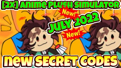 All Secret Codes Roblox X Anime Plush Simulator New Codes